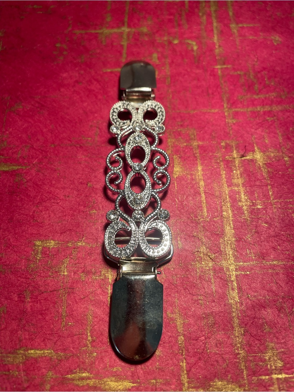 Decorative Metal Cardigan Clips - Set of 3 - Picture 3 of 5